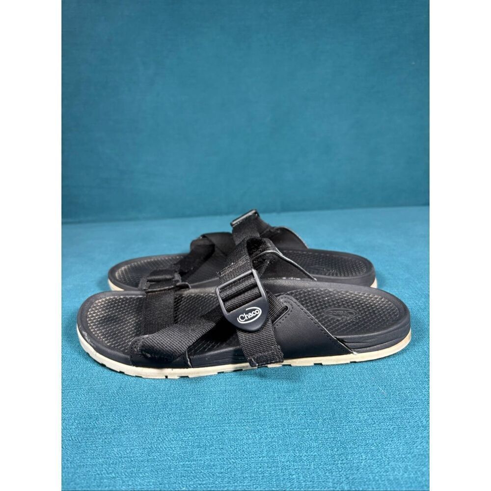 Chaco Chillos Slide Sandals Black Women’s Size 8 Comfort Slides